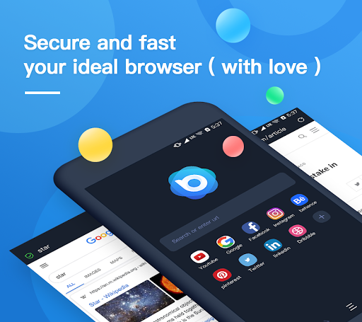 Nox Browser – Fast amp Safe Web Browser Privacy mod screenshots 1