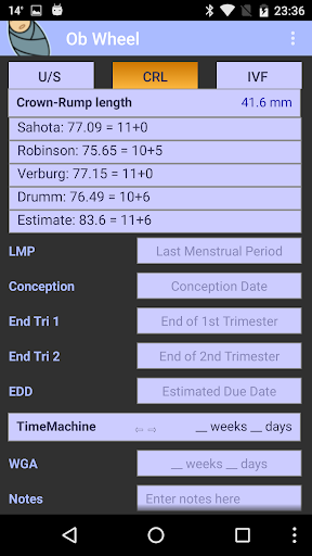 OB Wheel Pregnancy calculator mod screenshots 3