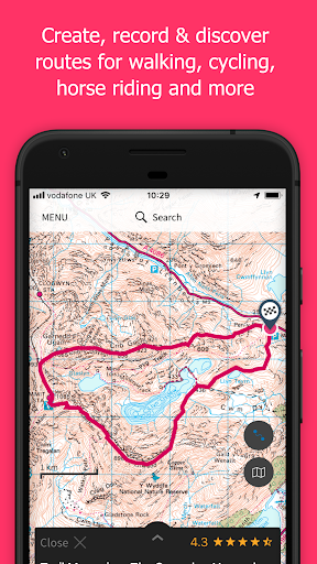 OS Maps Explore hiking trails amp walking routes mod screenshots 2