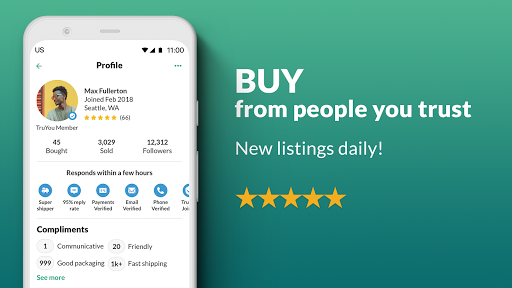 OfferUp Buy. Sell. Letgo. Mobile marketplace mod screenshots 3