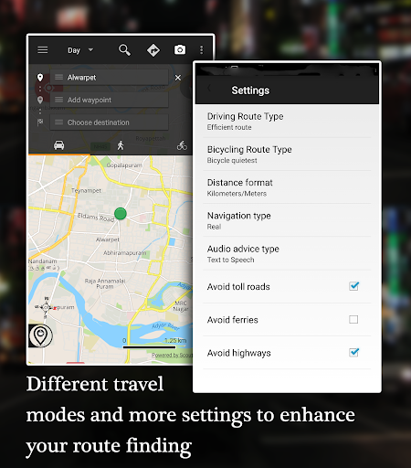 Offline Map Navigation – Live GPS Locate Explore mod screenshots 3