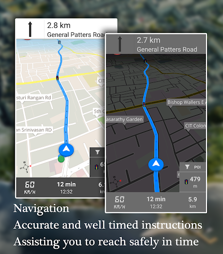 Offline Map Navigation – Live GPS Locate Explore mod screenshots 4