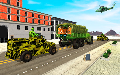 Offroad US Army Prisoner Transport Criminal Games mod screenshots 3