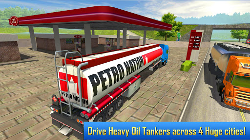 Oil Tanker Transporter Truck Simulator mod screenshots 2