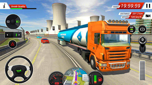 Oil Tanker Transporter Truck Simulator mod screenshots 4