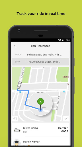 Ola Lite Lighter Faster Ola App. Book Taxi amp Cabs mod screenshots 3
