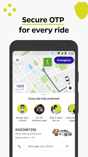 Ola Safe and affordable rides mod screenshots 3