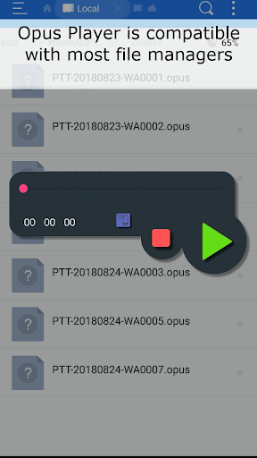 Opus Player – WhatsApp Audio Search and Organize mod screenshots 3