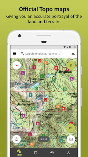 Outdooractive Hiking amp Biking Trails GPS amp Maps mod screenshots 2