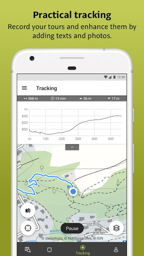Outdooractive Hiking amp Biking Trails GPS amp Maps mod screenshots 5