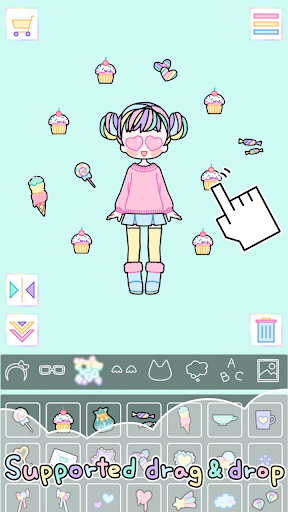 Pastel Girl Dress Up Game mod screenshots 3