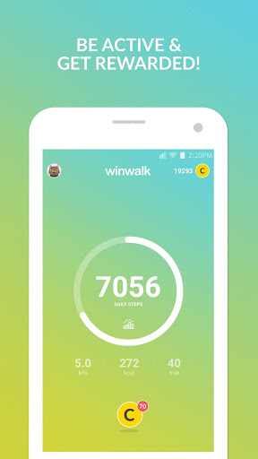 Pedometer winwalk – walk sweat amp win egift cards mod screenshots 1