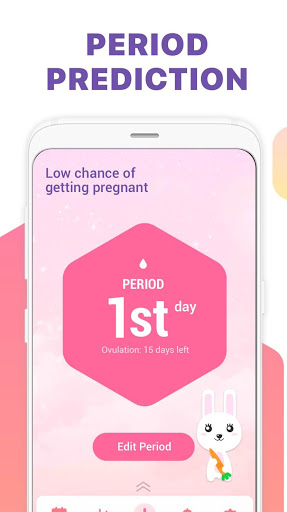 Period Tracker Ovulation Calendar amp Fertility app mod screenshots 1
