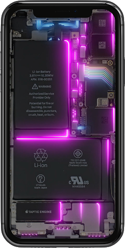 Phone Electricity Live Wallpaper mod screenshots 1