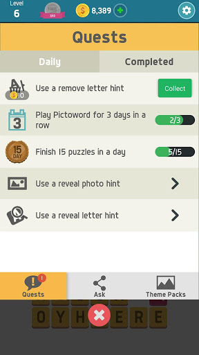 Pictoword Fun Word Games amp Offline Brain Game mod screenshots 4