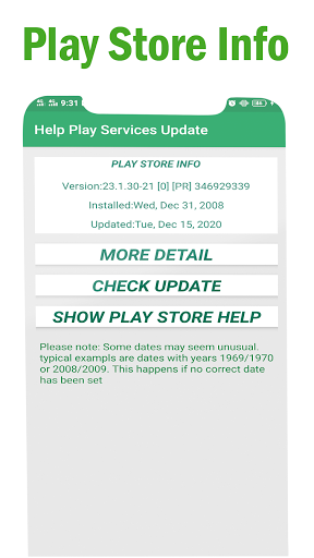 Play Services Errors Help 2021-Fix Play Store Info mod screenshots 5