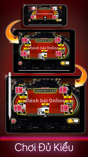 Poker Paris Tien Len Mien Nam TLMN amp Binh Xap Xam mod screenshots 3