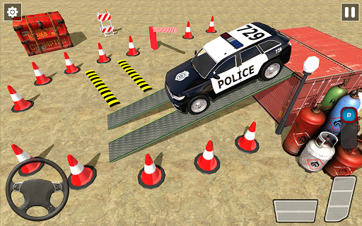 Police Car Parking Simulator 2020 Free Car Games mod screenshots 2