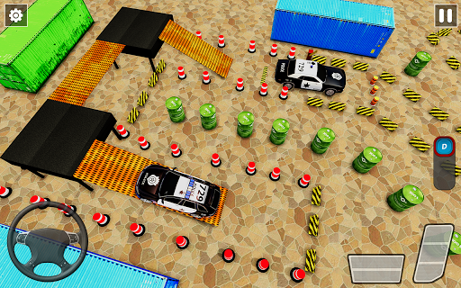 Police Car Parking Simulator 2020 Free Car Games mod screenshots 5