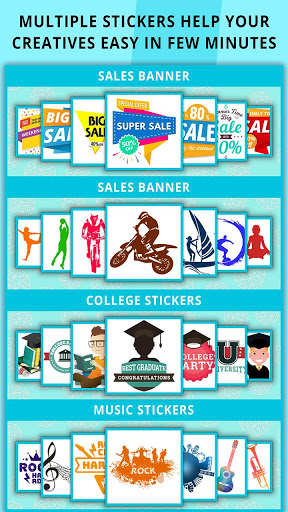 Poster Maker Flyer Designer Ads Page Designer mod screenshots 5