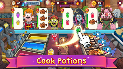 Potion Punch 2 Fun Magic Restaurant Cooking Games mod screenshots 1
