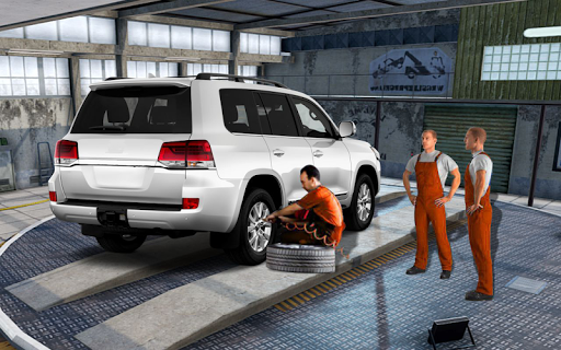 Prado Car Wash Service Modern Car Wash Games mod screenshots 1