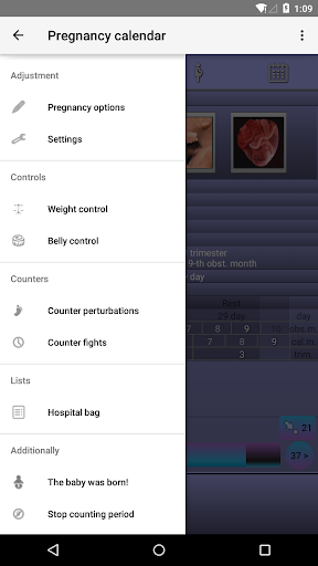 Pregnancy Calendar mod screenshots 4