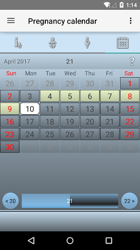 Pregnancy Calendar mod screenshots 5