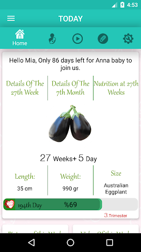 Pregnancy Week By Week mod screenshots 1