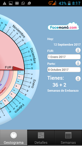 Pregnancy Weeks Calculator by Facemama mod screenshots 1