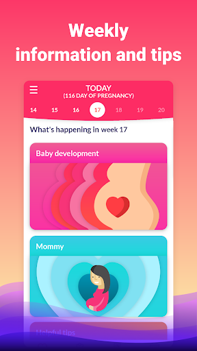 Pregnancy due date tracker with contraction timer mod screenshots 5