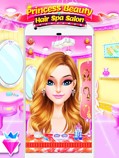 Princess Salon – Dress Up Makeup Game for Girls mod screenshots 1
