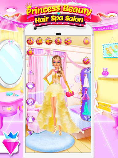 Princess Salon – Dress Up Makeup Game for Girls mod screenshots 2
