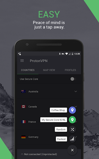 ProtonVPN Outdated – See new app link below mod screenshots 2