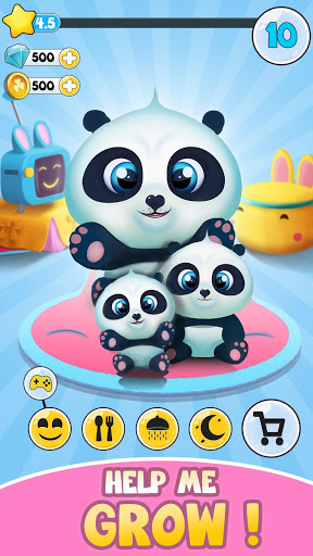 Pu – Cute giant panda bear virtual pet care game mod screenshots 2