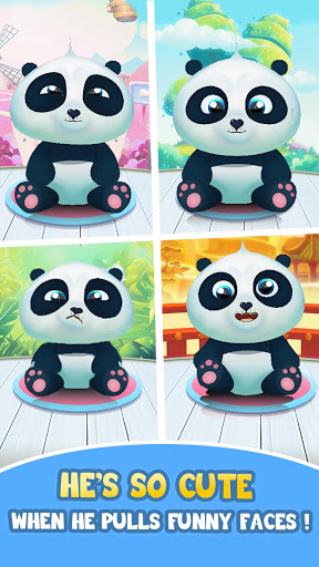 Pu – Cute giant panda bear virtual pet care game mod screenshots 5