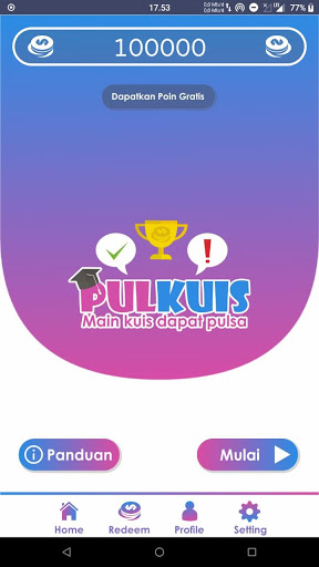 PulKuis – Main Kuis Dapat Pulsa mod screenshots 1