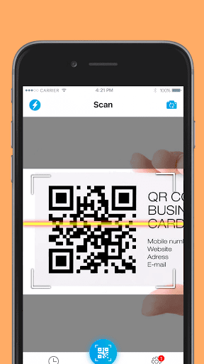QR code reader – QR code amp barcode scanner mod screenshots 1