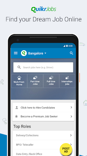 Quikr Search Jobs Mobiles Cars Home Services mod screenshots 2