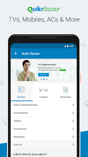 Quikr Search Jobs Mobiles Cars Home Services mod screenshots 4