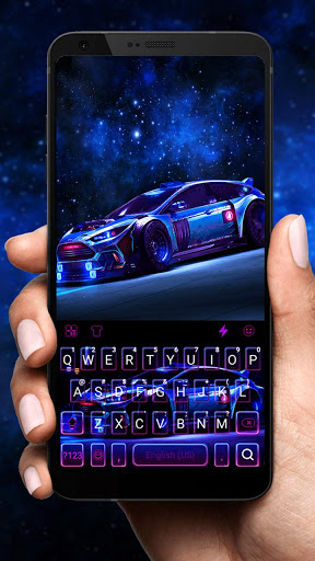 Racing Sports Car Keyboard Theme mod screenshots 1