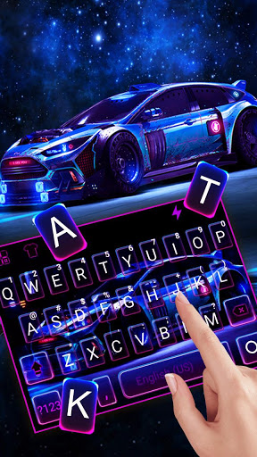 Racing Sports Car Keyboard Theme mod screenshots 2