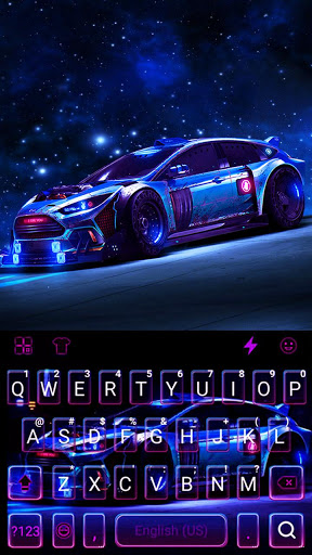 Racing Sports Car Keyboard Theme mod screenshots 5