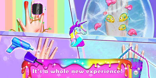 Rainbow Unicorn Nail Beauty Artist Salon mod screenshots 5