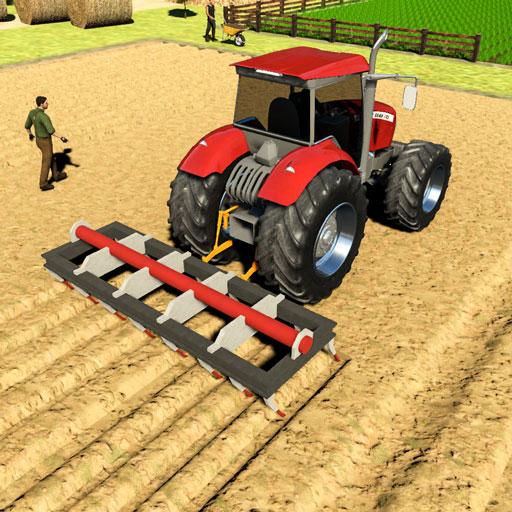 Real Tractor Driving Games Tractor farming Games MOD APK ( Unlimited