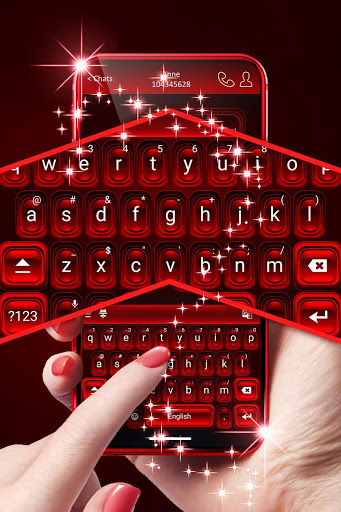 Red Keyboard For Android mod screenshots 3