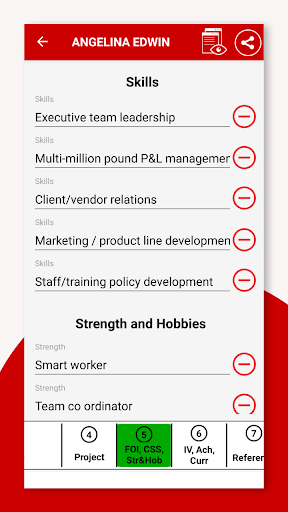Resume Builder App Free CV Maker amp PDF Templates mod screenshots 4