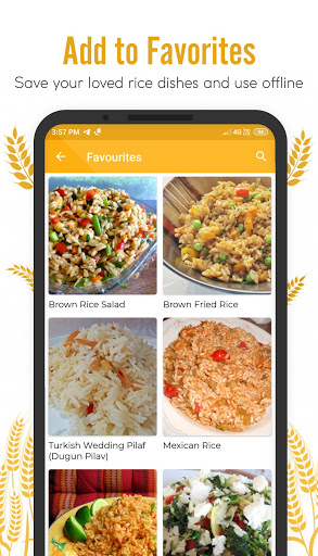Rice Recipes Fried rice pilaf mod screenshots 5