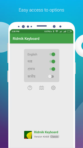 Ridmik Classic Keyboard mod screenshots 1