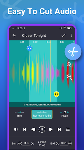 Ringtone Maker – Mp3 Editor amp Music Cutter mod screenshots 2